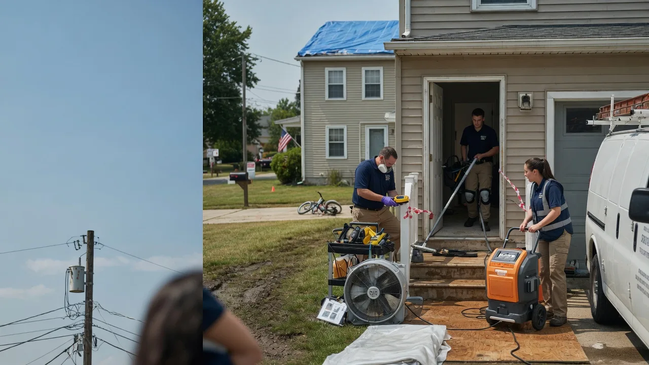 Water Damage Repair in Millston, WI near me